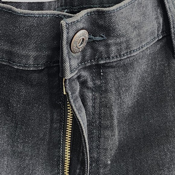 NWT Wrangler Retro Slim Straight Jeans Black Wash Mens 36x30 - Picture 4 of 7